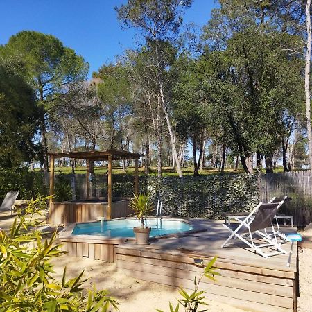 Maison 5 Personnes En Garrigue - Piscine-Spa Prive Langlade エクステリア 写真