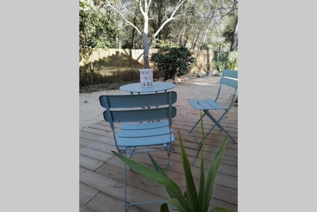 Maison 5 Personnes En Garrigue - Piscine-Spa Prive Langlade エクステリア 写真